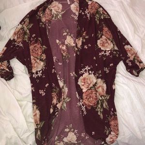 Floral Cardigan, M
